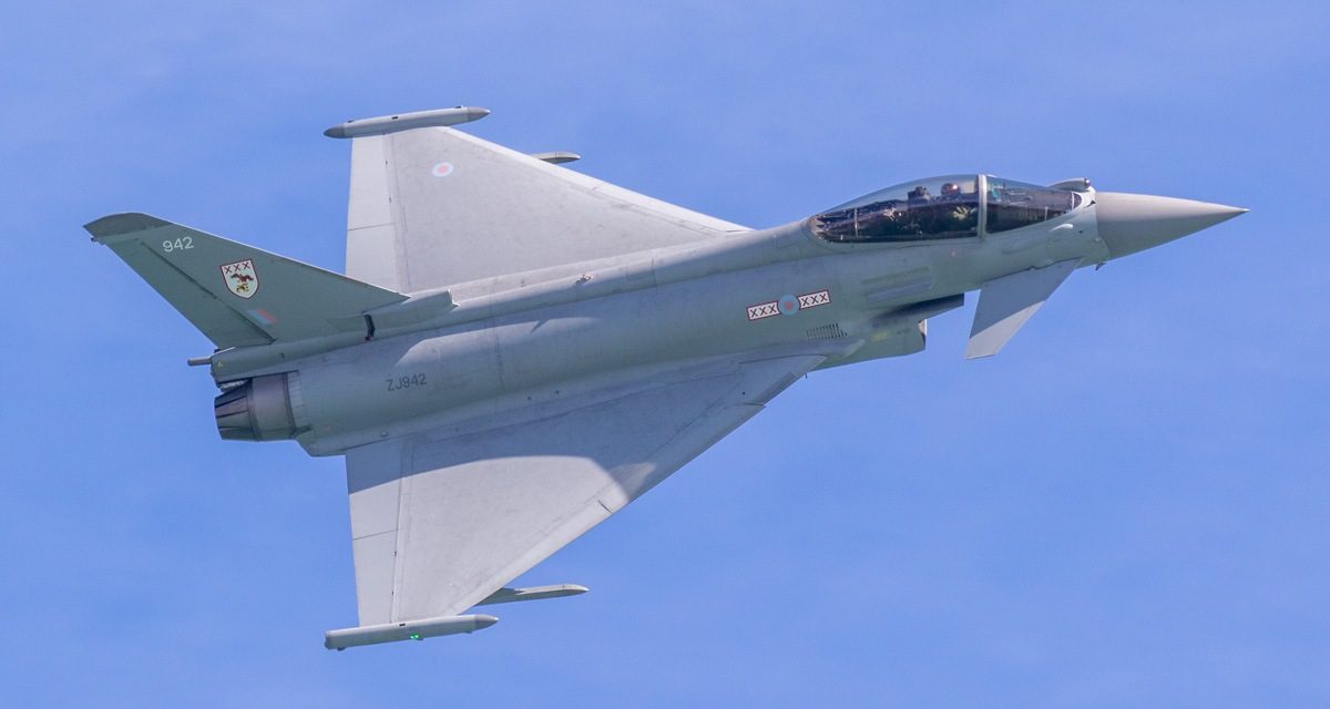 typhoon jets scrambled today